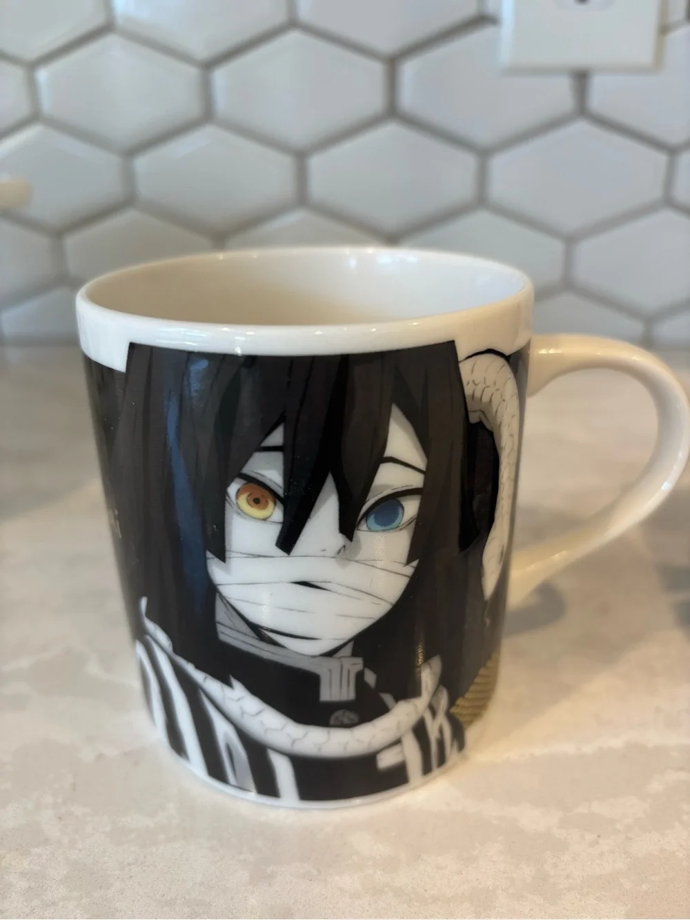 Demon Slayer Ceramic Mug featuring Obanai